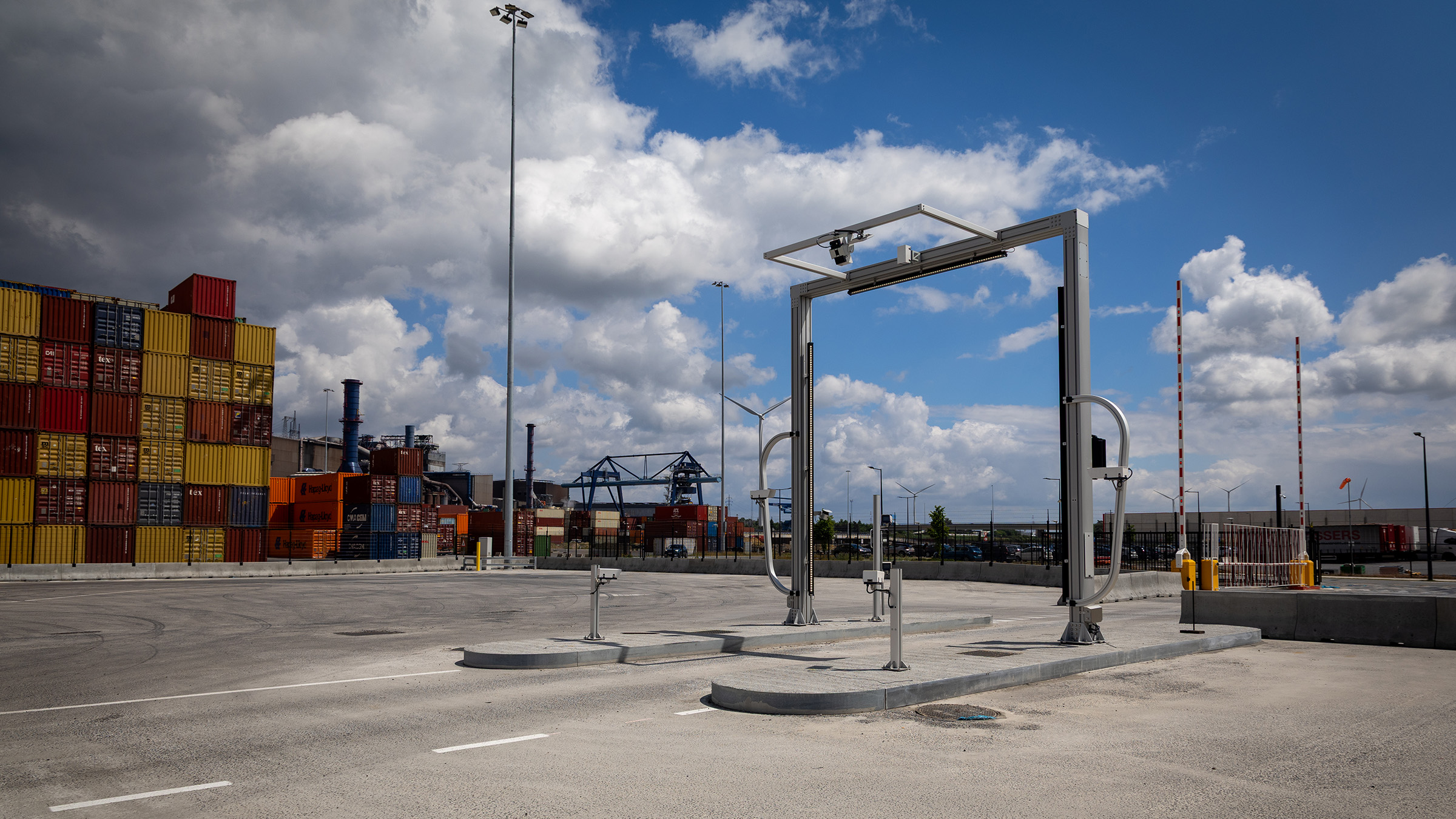 Truck OCR at Port of Limburg