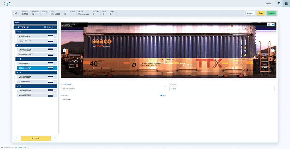 Train Gate Operator application