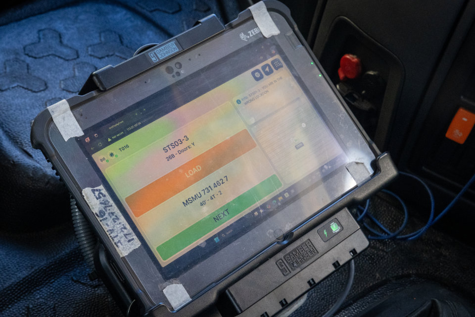 VMT_1 Vehicle Mounted Terminal at Vizhinjam