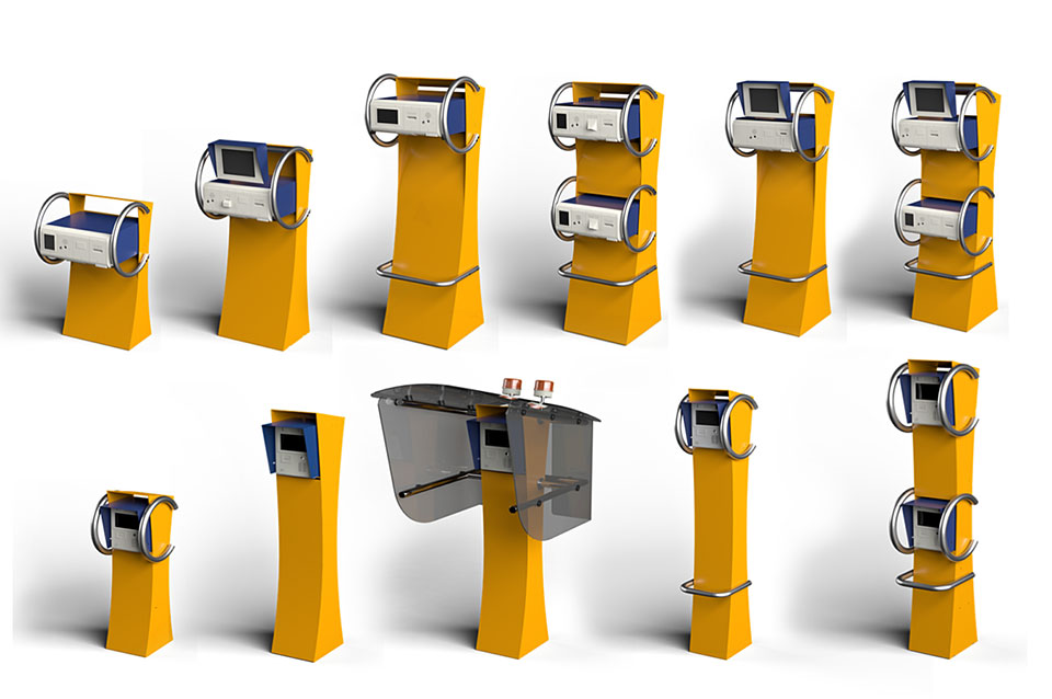 Our range of adaptable Gate Kiosks