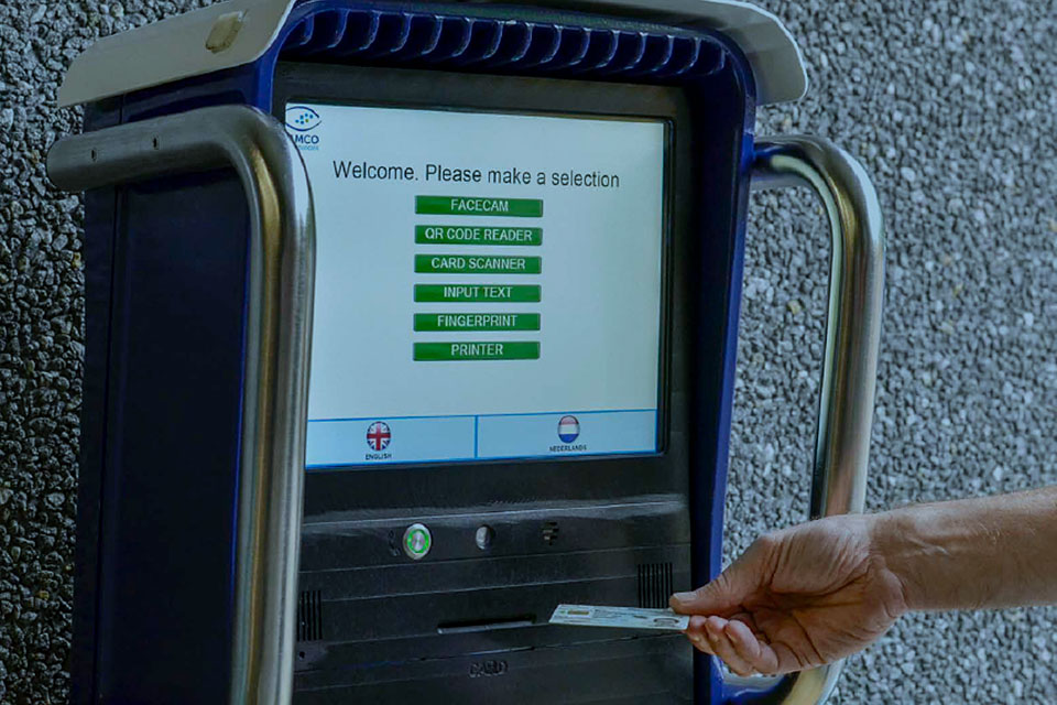 All-In-One Kiosk in action